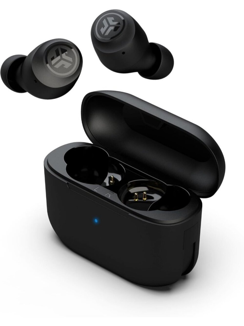Wireless Black Go Air Pop+ Microphone Dual Connect EQ3 Sound Bluetooth Earbuds